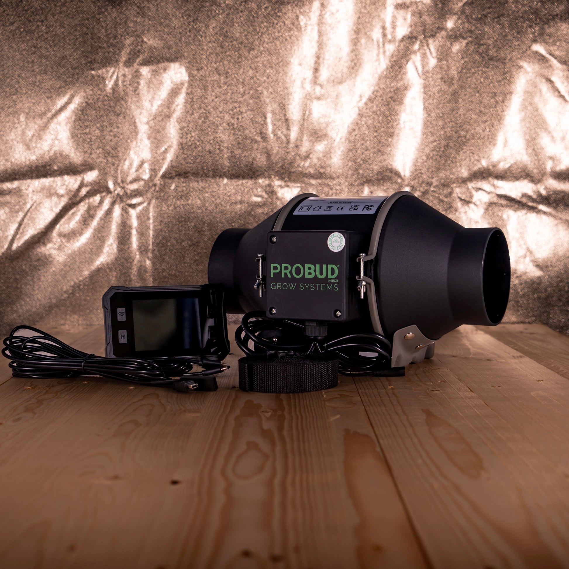 PROBUD® Rohrventilator Digital (100mm) - PROBUD®